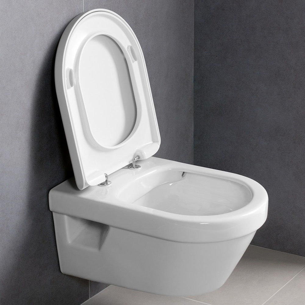Villeroy and Boch Architectura Rimless Wall Hung Toilet + Seat