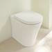Villeroy and Boch O.novo Compact Back to Wall Toilet + Soft Close Seat profile small image view 3 