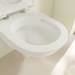 Villeroy and Boch O.novo Compact Rimless Wall Hung Toilet + Soft Close Seat profile small image view 2 