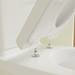 Villeroy and Boch O.novo Close Coupled Toilet (Side/Rear Entry Water Inlet) + Soft Close Seat profile small image view 2 