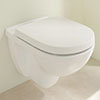 Villeroy and Boch O.novo Wall Hung Toilet + Soft Close Seat profile small image view 1 