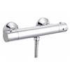 Nuie ABS Round Thermostatic Bar Valve with Modern Slide Rail Kit profile small image view 3 