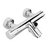 Ultra - Thermostatic Wall Mounted Bath Shower Mixer - VBS021 profile small image view 1 