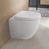 Villeroy and Boch Subway 2.0 DirectFlush Rimless Back to Wall Toilet + Soft Close Seat profile small image view 1 
