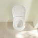 Villeroy and Boch ViCare Rimless Wall Hung Toilet + Soft Close Seat profile small image view 6 