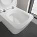 Villeroy and Boch Venticello DirectFlush Rimless BTW Close Coupled Toilet (Side/Rear Entry Water Inlet) + Soft Close Seat profile small image view 5 