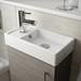 Venice Small Gloss Grey Cloakroom Suite profile small image view 4 