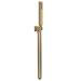 Venice Cubo Outlet Elbow w. Parking Bracket & Shower Handset - Brushed Brass profile small image view 2 