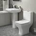 Venice Modern Toilet with Soft Close Slimline Seat profile small image view 4 