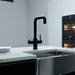Bower 4-in-1 Instant Boiling Water Tap - Matt Black with Boiler & Filter profile small image view 4 