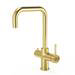 Bower 3-in-1 Instant Boiling Water Tap - Brushed Brass with Boiler & Filter profile small image view 3 