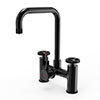 Bower 3-in-1 Instant Boiling Water Tap - Industrial Bridge Matt Black with Boiler & Filter profile small image view 1 