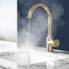 Bower 3-in-1 Instant Boiling Water Tap - Single Lever Brushed Brass with Boiler & Filter profile small image view 1 