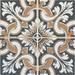 Verini Encaustic Effect Wall and Floor Tiles - 200 x 200mm  Standard Small Image