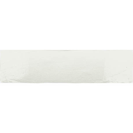 Vernon Rustic White Gloss Ceramic Wall Tiles 75 x 300mm