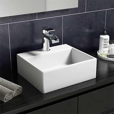 Cubetto 330 x 290mm Compact Counter Top Basin 1TH
