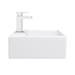 Cubetto 340 x 295mm Wall Hung Small Cloakroom Basin 1TH profile small image view 5 