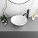 Casca Oval Counter Top Basin 0TH - 410 x 330mm profile small image view 3 
