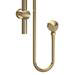 Venice Giro Brushed Brass Modern Slider Rail Kit profile small image view 3 