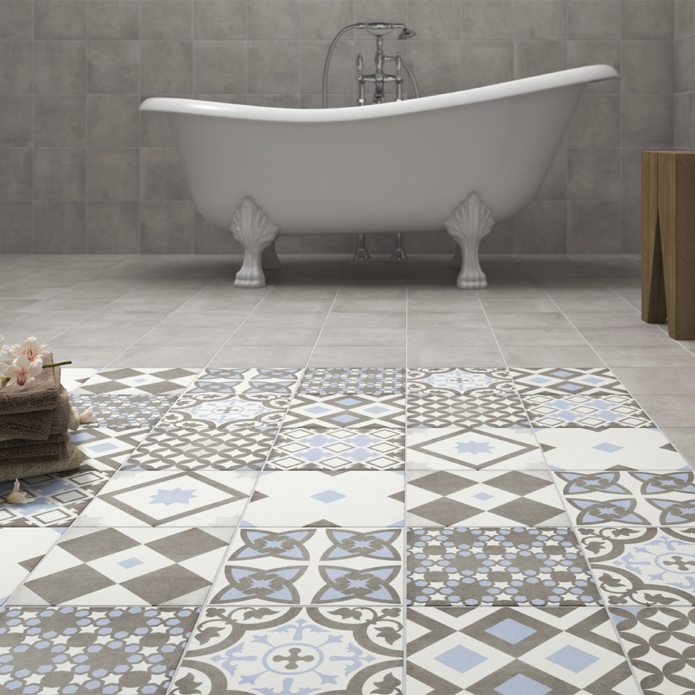 Why Do Patterned Tiles Work So Well In The Bathroom Victorian