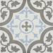 Vibe Light Blue Patterned Wall and Floor Tiles - 223 x 223mm  Standard Small Image