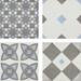 Vibe Patterned Wall and Floor Tiles - 223 x 223mm  Profile Small Image