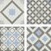 Vibe Patterned Wall and Floor Tiles - 223 x 223mm  Feature Small Image