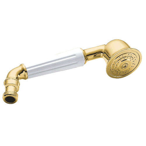 Deva Victorian Shower Handset Gold VIC065/501 at Victorian Plumbing UK