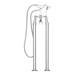 Lancaster Traditional Freestanding Chrome Bath Shower Mixer & Shower Kit profile small image view 3 