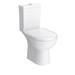 Vienna Short Projection Cloakroom Toilet with Seat profile small image view 6 
