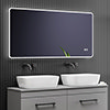 Vision 600 x 1200mm LED Illuminated Bluetooth Mirror incl. Touch Sensor + Anti-Fog profile small image view 1 