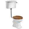 Tavistock Vitoria Traditional Low Level Toilet profile small image view 1 