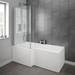 Venice L-Shaped 1600 Complete Bathroom Package profile small image view 3 