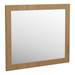 Valencia Naturale Oak Effect Framed Mirror 800 x 700mm profile small image view 3 