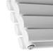 Metro Horizontal Radiator - White - Double Panel (1600mm Wide) profile small image view 3 