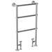 Chatsworth Traditional 949 x 498mm Chrome Towel Rail profile small image view 4 