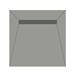Orion 600 Linear Wetroom Square Shower Tray Former (End Waste) profile small image view 2 