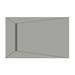 Orion 600 Linear Wetroom Rectangular Shower Tray Former (End Waste) profile small image view 2 