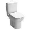 VitrA S20 Comfort Height Toilet (Open Back) & Seat profile small image view 1 