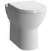 VitrA S50 Comfort Raised Height BTW Toilet & Seat profile small image view 2 