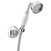 Victorian Shower Handset with Metal Hook & Hose profile small image view 1 