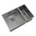 Venice 1.5 Bowl Inset or Undermount Stainless Steel Kitchen Sink profile small image view 3 