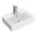 Nova Vanity Sink With Cabinet - 450mm Modern High Gloss White profile small image view 7 