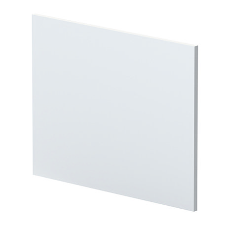 Venice Abstract / Urban Satin White L-Shaped End Bath Panel - 700mm