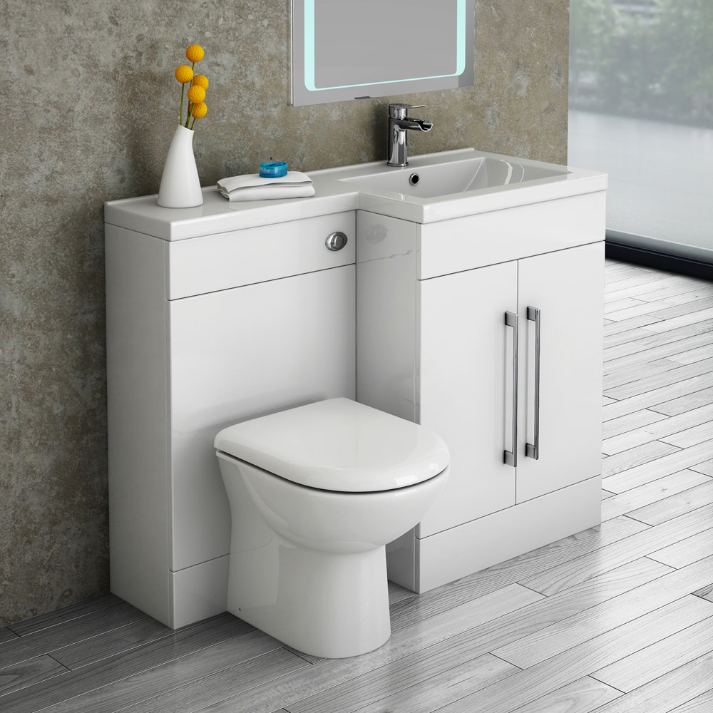 Valencia 1100 Combination Basin Wc Unit With Round Toilet Online