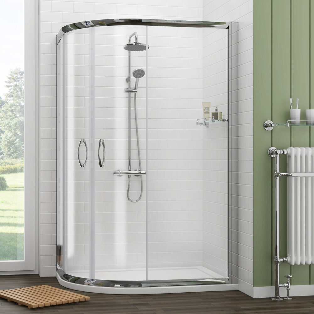 Newark Offset Quadrant Shower Enclosure | The Best Shower Enclosures For Small Bathrooms
