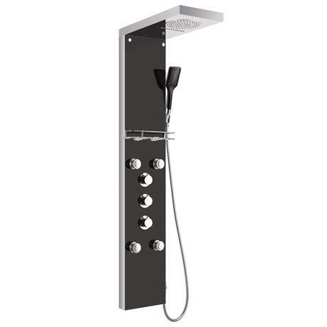 Vesta Multi-Function Shower Tower Panel | Victorian Plumbing.co.uk