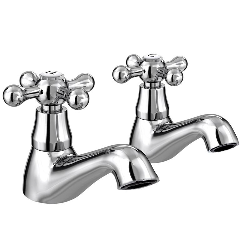 Victoria Traditional Basin Taps Buy item at Victorian Plumbing.co.uk