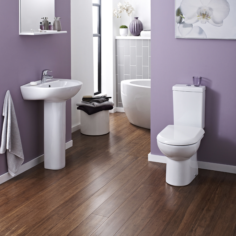 Vienna Short Projection Cloakroom Toilet With Seat Available Now