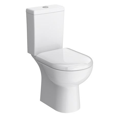 Vienna Short Projection Cloakroom Toilet With Seat | Available Now